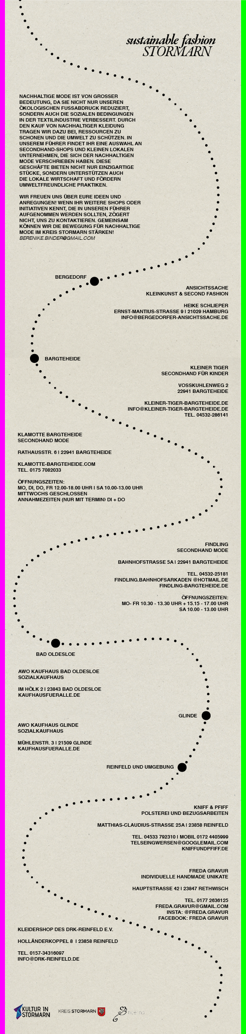 sustainable fashion map stormarn